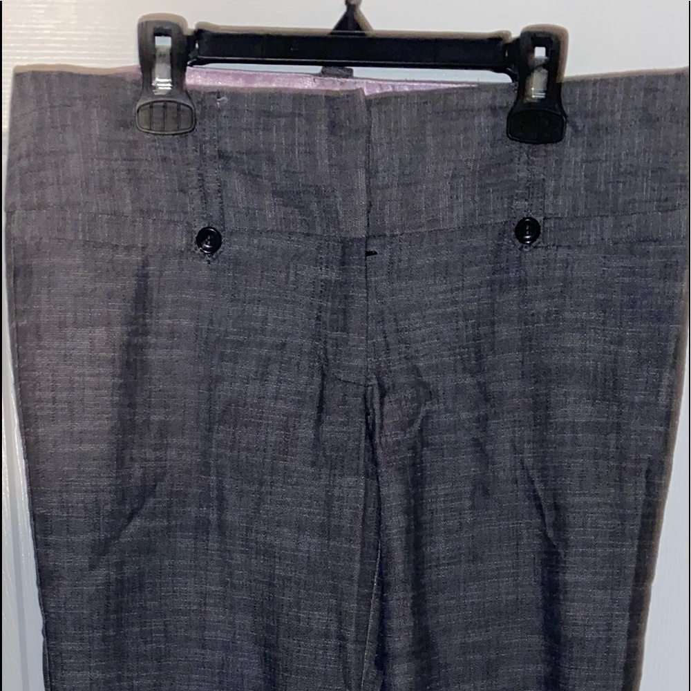 Grey boot cut dress pants